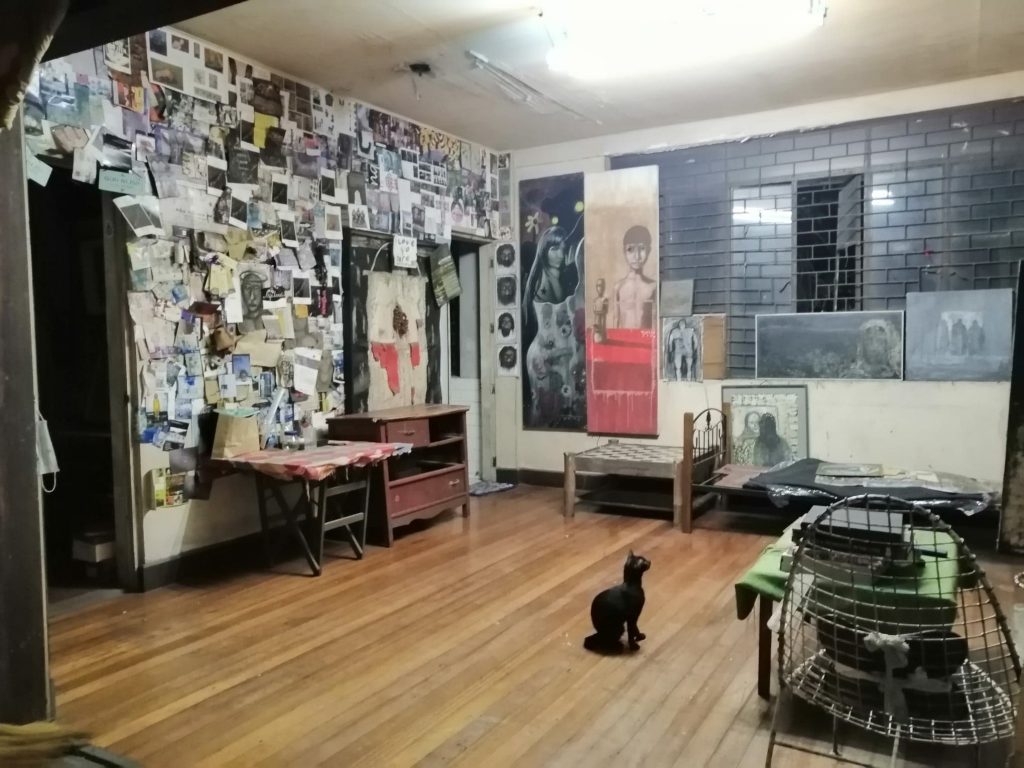 Neil Pasilan's studio
