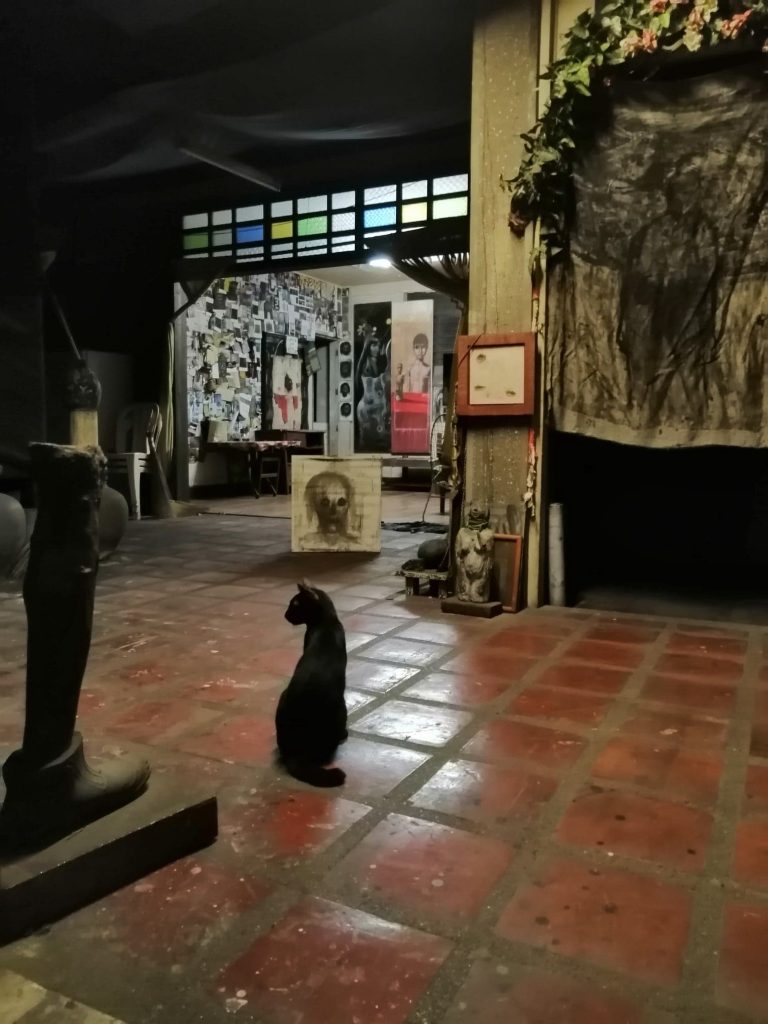 Neil Pasilan's studio