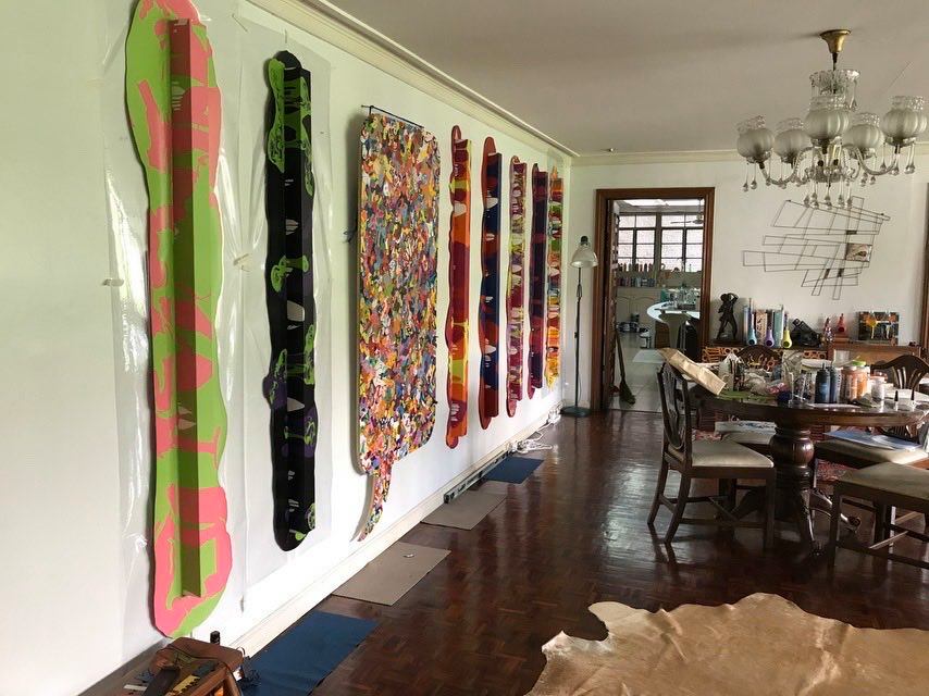 Michelle Perez's studio